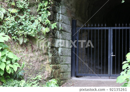 Tunnel locked at the Kamakura Gate 92135261