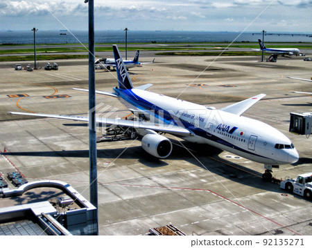 [東京]羽田機場的風景 92135271
