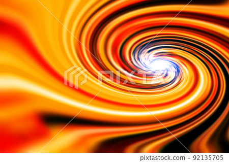 外太空經線圖像的背景材料（蟲洞圖像） 92135705