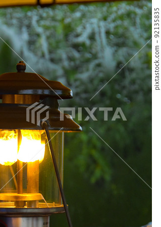 Camping Warm lantern lights 92135835
