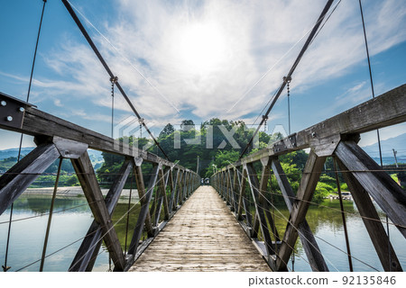 《Gifu Prefecture》 Nakatsugawa City Murase Bridge 92135846