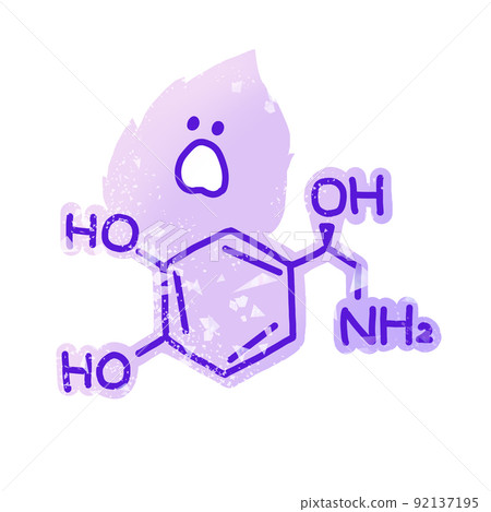 Activates sympathetic nerves against stress noradrenaline 92137195