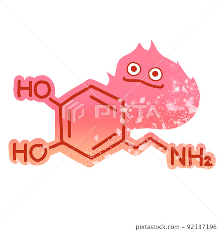 Dopamine, a hormone that boosts motivation and happiness 92137196