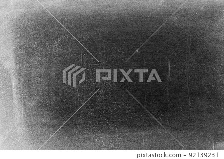 Grunge white color chalk texture on blackboard or chalkboard background with copy space Grunge white color chalk texture on blackboard or chalkboard background with copy space 92139231