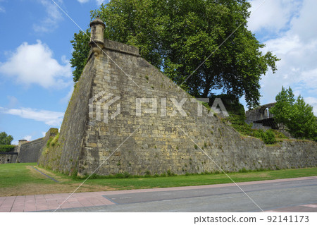 Baluarte de la Reina bastion in Hondarribia, Spain 92141173