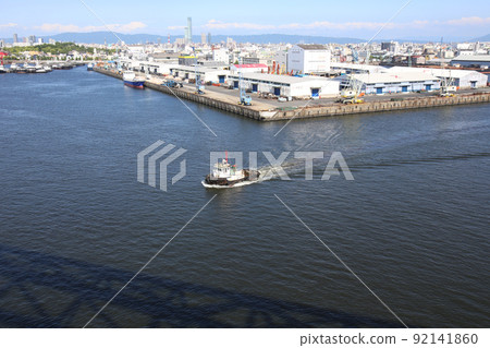 tug boat, ship, boat 92141860
