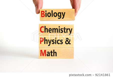 BCPM biology chemistry physics math symbol. Concept words BCPM biology chemistry physics math on wooden blocks on beautiful white background. Business BCPM biology chemistry physics math concept. BCPM biology chemistry physics math symbol. Concept words BCPM biology chemistry physics math on wooden blocks on beautiful white background. Business BCPM biology chemistry physics math concept. 92141861