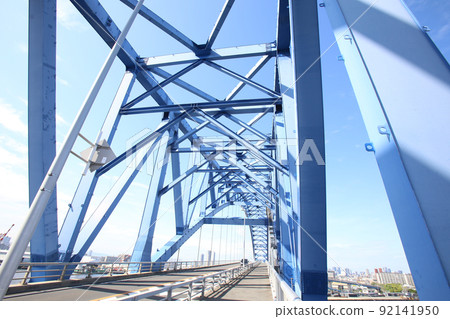 Chishima Bridge Taisho Ward Osaka City Scenery Taisho Inner Harbor Fleet Warehouse Material Storage Showayama Truss Architecture Osaka Bay Scenery Chishima Bridge Taisho Ward Osaka City Scenery Taisho Inner Harbor Fleet Warehouse Material Storage Showayama Truss Architecture Osaka Bay Scenery 92141950