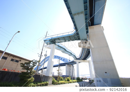 千島橋 大正區 大阪市景 大正內港艦隊倉庫 物資倉庫 昭和山 桁架建築 大阪灣風光 千島橋 大正區 大阪市景 大正內港艦隊倉庫 物資倉庫 昭和山 桁架建築 大阪灣風光 92142016