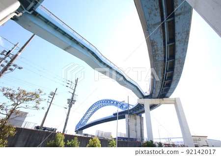 千島橋 大正區 大阪市景 大正內港艦隊倉庫 物資倉庫 昭和山 桁架建築 大阪灣風光 千島橋 大正區 大阪市景 大正內港艦隊倉庫 物資倉庫 昭和山 桁架建築 大阪灣風光 92142017