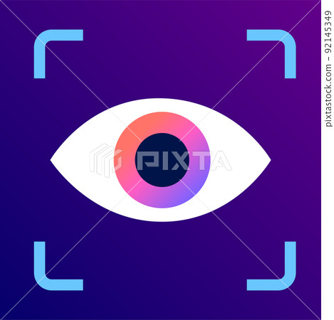 Eye scan technology 92145349