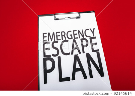 Emergency evacuation plan 92145614