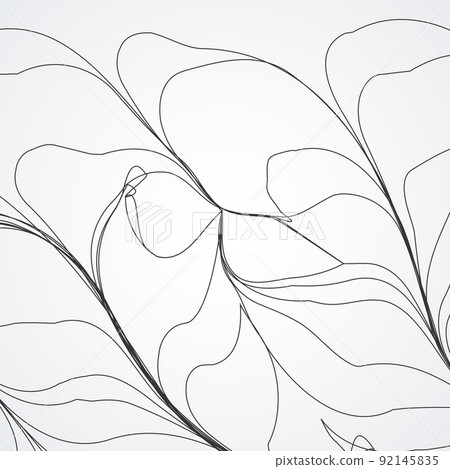 Vector Illustration with gray pattern lines. Abstract background Vector Illustration with gray pattern lines. Abstract background 92145835