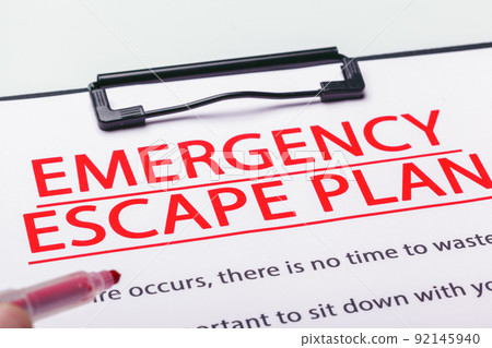 Emergency evacuation plan Emergency evacuation plan 92145940