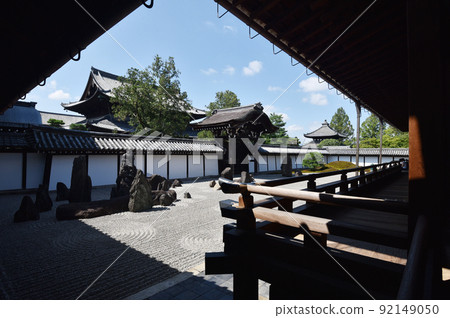 京都市東山區,從東福寺走廊俯瞰南園 京都市東山區,從東福寺走廊俯瞰南園 92149050