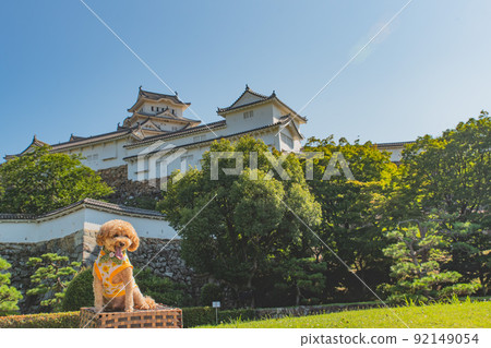 姬路城和狗 92149054