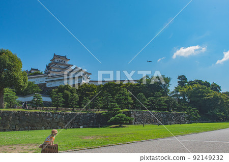 姬路城和狗 92149232