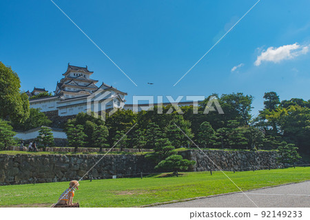 姬路城和狗 姬路城和狗 92149233