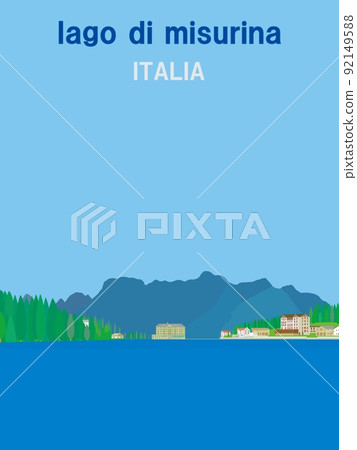 Lake Misurina lago di misurina dolomiti dolomiti Italy 92149588