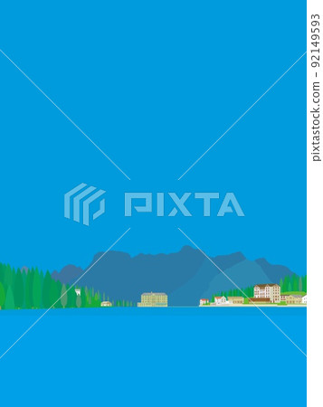 Lake Misurina lago di misurina dolomiti dolomiti Italy 92149593