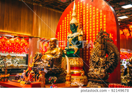 Wat Boromracha Kanchanapisek Anusorn or Wat Leng Noei Yi 2 chinese complex in Bang Bua Thong Wat Boromracha Kanchanapisek Anusorn or Wat Leng Noei Yi 2 chinese complex in Bang Bua Thong 92149678