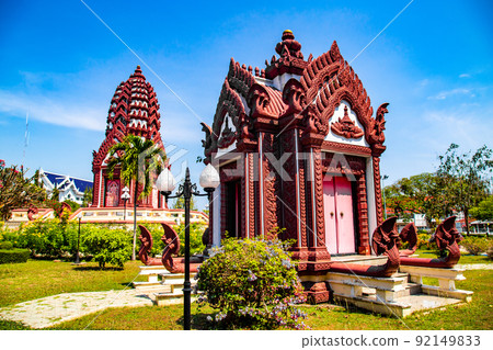 Prachuap Khiri Khan City Pillar Shrine in Thailand Prachuap Khiri Khan City Pillar Shrine in Thailand 92149833