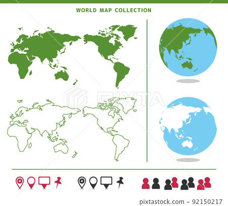 世界地圖集 世界地圖集 92150217