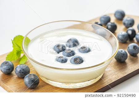 Blueberry yogurt Blueberry yogurt 92150490