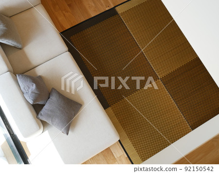 Rush summer rug Fukuoka Hanagoza rug 92150542