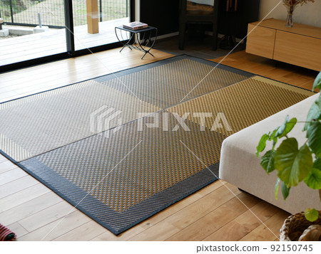 Rush summer rug Fukuoka Hanagoza rug 92150745