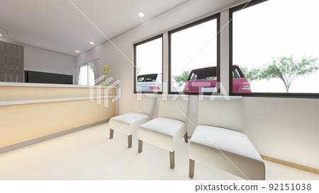 Hospital Clinic Examination Room No People Illustration Hospital Clinic Examination Room No People Illustration 92151038