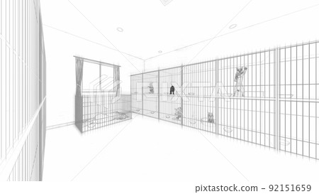 動物醫院寵物酒店狗、貓、豬無插圖 動物醫院寵物酒店狗、貓、豬無插圖 92151659