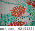 藺草面料，福岡花卉圖案，設計圖 92153254