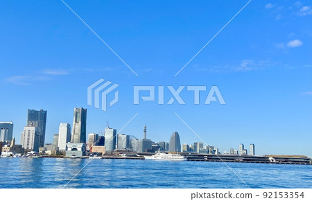 [神奈川]橫濱灣地區的風景 92153354