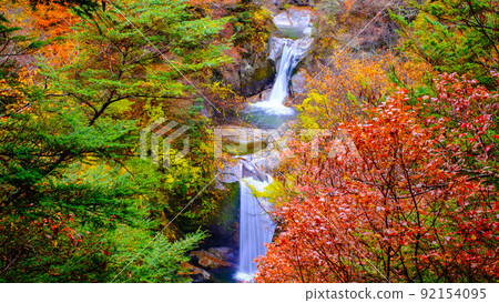 小白川峽谷：上瀧（秋季） 92154095