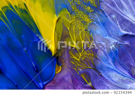 Abstract art background. Hand drawn gouache painting. Color texture. Abstract art background. Hand drawn gouache painting. Color texture. 92154394