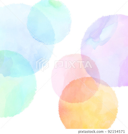 Cute polka dot background 92154571