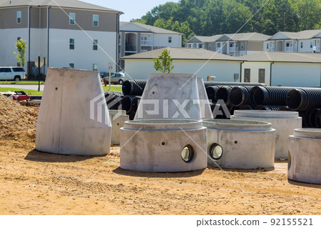 Concrete pipes to construct drainage systems on large cement drainage pipes for industrial building construction Concrete pipes to construct drainage systems on large cement drainage pipes for industrial building construction 92155521