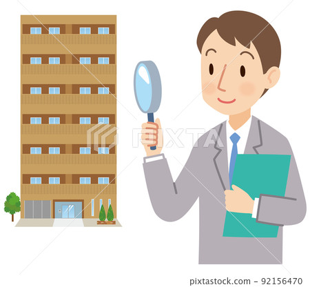 Real estate agent who assesses condominiums Real estate appraisal 92156470