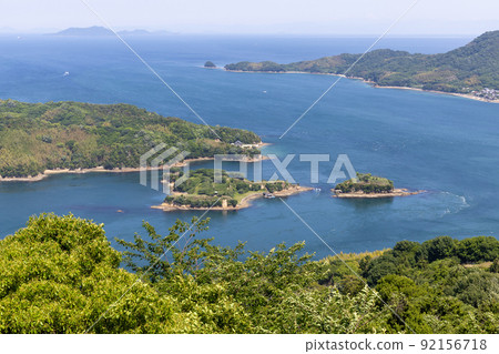 Miyakubo Seto and Nojima (Setonaikai) seen from Kareiyama Observatory Miyakubo Seto and Nojima (Setonaikai) seen from Kareiyama Observatory 92156718