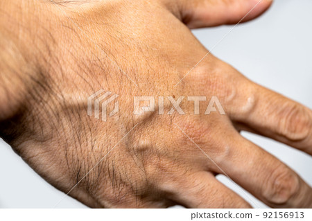 Hairy male hands Hairy male hands 92156913