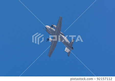 Italian Air Force C-27J Spartan Transport Airplane Somersault 92157112