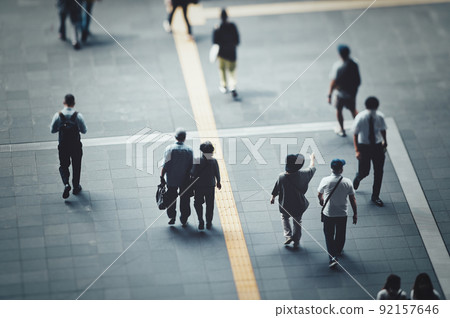 日本大阪的步行景觀 日本大阪的步行景觀 92157646