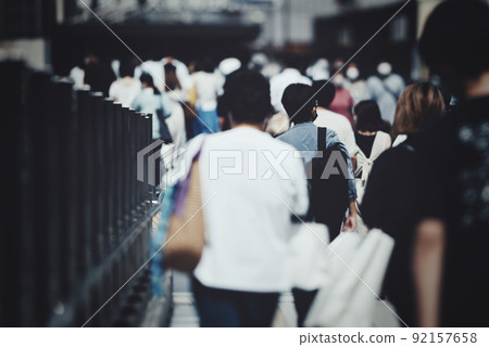 Pedestrian landscape 92157658