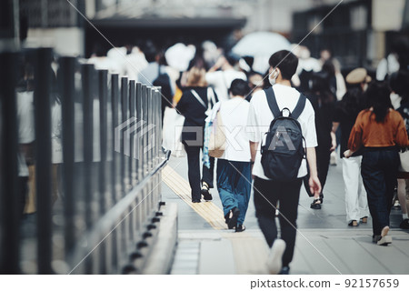 Pedestrian landscape 92157659