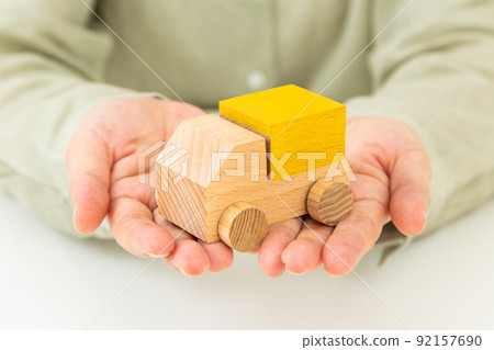 卡車物流形象 92157690