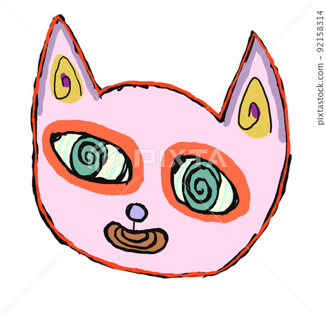 Uzumaki cat pink 92158314