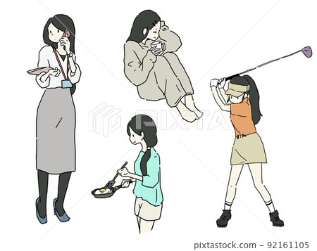 勞動婦女節和節日插圖集 勞動婦女節和節日插圖集 92161105