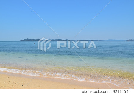 Summer man Kijima's beach Kagawa 92161541