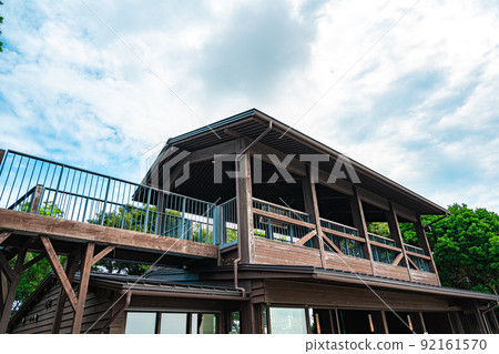 Yokoyama Observatory Yagura (cloudy summer day) Yokoyama Observatory Yagura (cloudy summer day) 92161570